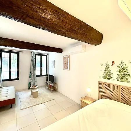 Appartement Sencha, Lit 160, Clim, Plein Coeur De Nîmes