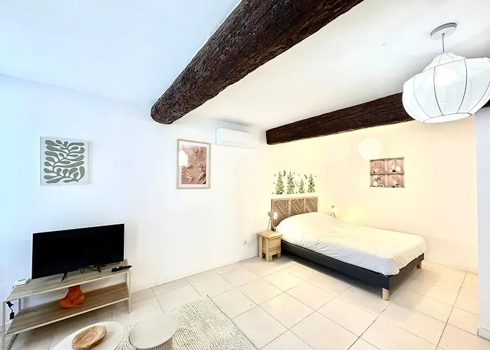 Sencha, Lit 160, Clim, Plein Coeur De Appartement *